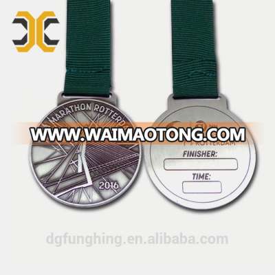 Factory direct sale metal marathon sport medal